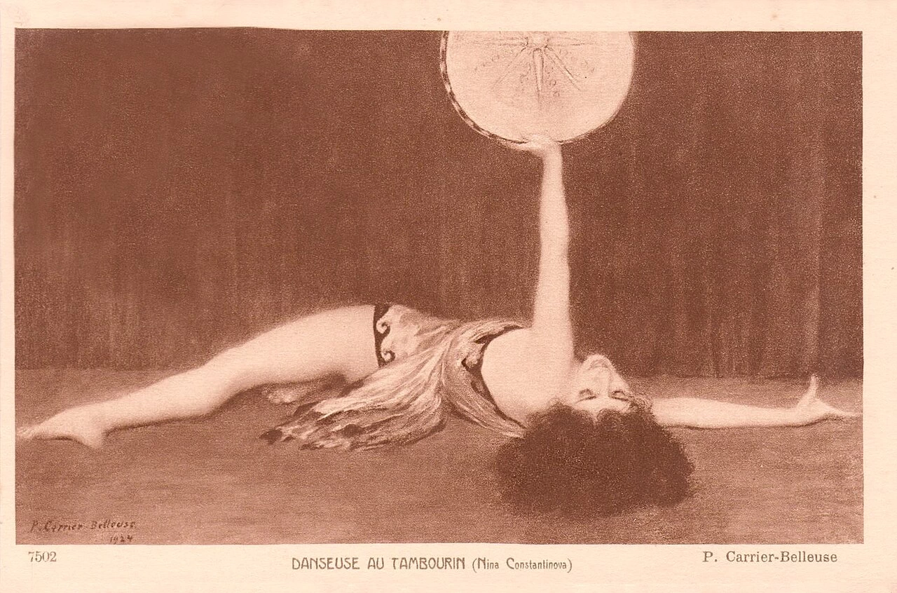Ballerina con tamburello, 1924